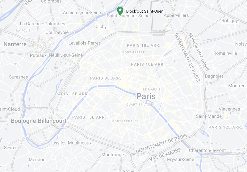 Paris Map - Climbing - Block'Out