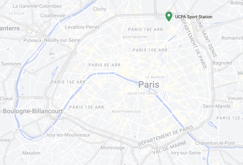 Paris Map - Climbing - UCPA Sport Station