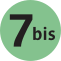 metro paris line 7bis logo