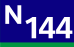 paris noctilien n144 logo